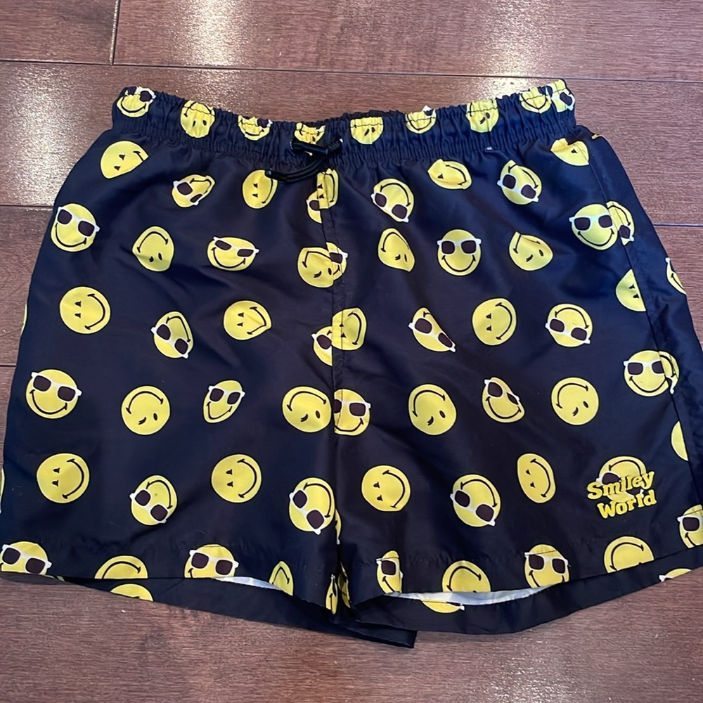 Zara Smiley World Swim trunks